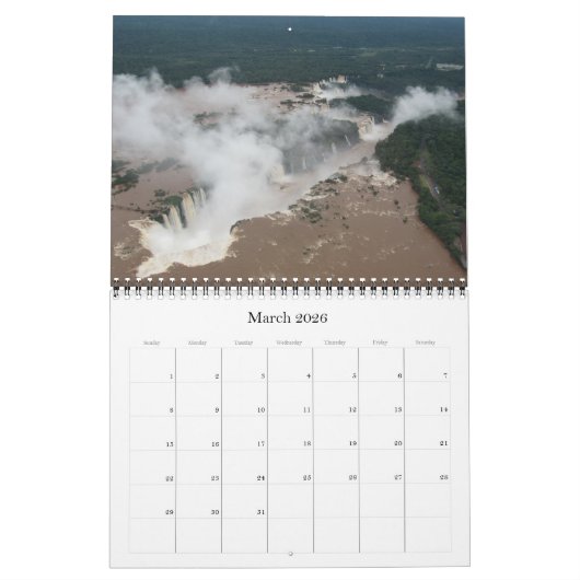 iguazu herfsten kalender (Mar 2026)