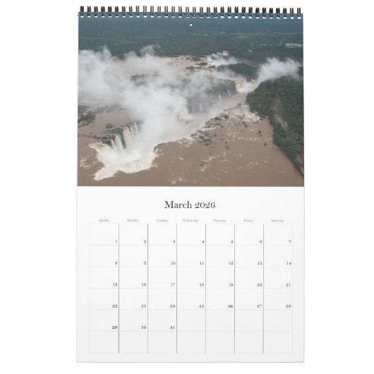 iguazú herfsten kalender (Mar 2026)