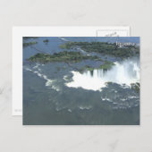 Iguazu-herfsten - Luchtvaartuitzicht Briefkaart (Voorkant / Achterkant)
