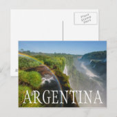 Iguazu Herfsten National Park, Argentinië Briefkaart (Voorkant / Achterkant)