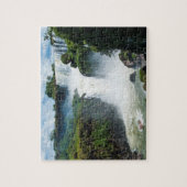 Iguazu-Herfsten omgeven door Oerwoud Legpuzzel (Verticaal)