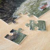 Iguazu-Herfsten omgeven door Oerwoud Legpuzzel (Zijkant)