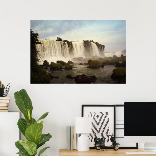 Iguazu-Herfsten Poster (Thuiskantoor)