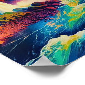 Iguazu-Herfsten Poster (Hoek)