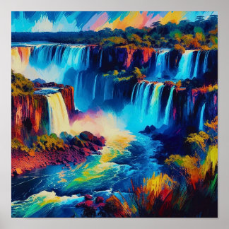 Iguazu-Herfsten Poster