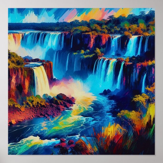 Iguazu-Herfsten Poster (Voorkant)