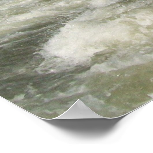 Iguazu herfsten Regenboog Poster (Hoek)