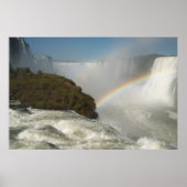 Iguazu herfsten Regenboog Poster (Voorkant)