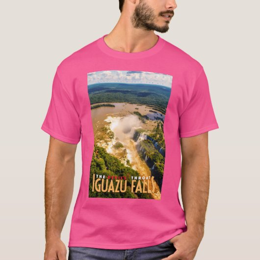 Iguazu Herfsten Reisposter T-shirt (Voorkant)
