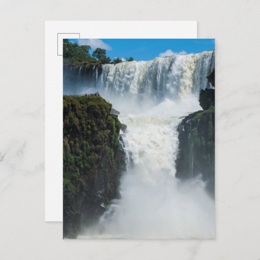 Iguazu-Herfsten, verticaal Briefkaart (Voorkant / Achterkant)