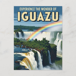Iguazu National Park Argentina Briefkaart