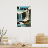 Iguazu National Park Travel Poster (Keuken)