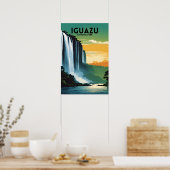 Iguazu National Park Vintage Poster (Keuken)