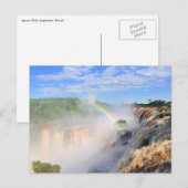 iguazu regenboog briefkaart (Voorkant / Achterkant)