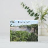 iguazu vista briefkaart (Staand voorkant)