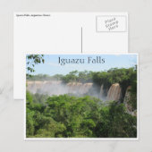 iguazu vista briefkaart (Voorkant / Achterkant)