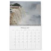 iguazu watervallen 2027 kalender (Feb 2027)
