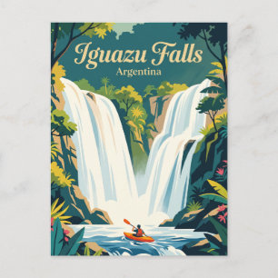 Iguazu Watervallen Argentinië Briefkaart