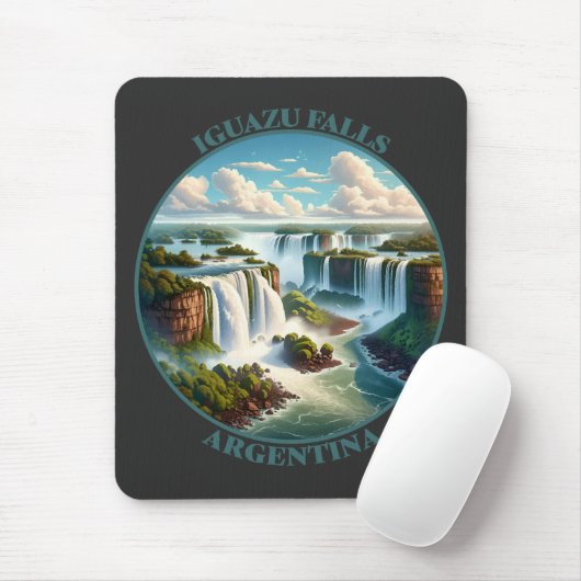 Iguazu Watervallen Argentinië Muismat (Met muis)