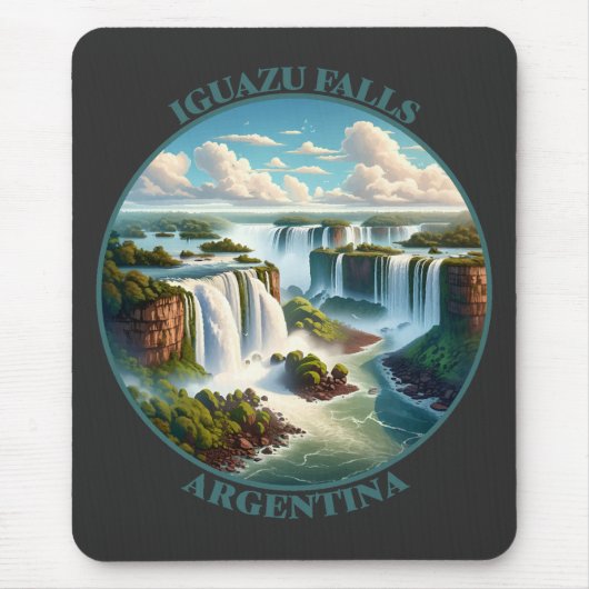 Iguazu Watervallen Argentinië Muismat (Voorkant)