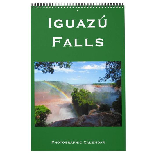 Iguazú-watervallen Kalender (Hoes)