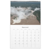 Iguazú-watervallen Kalender (Mar 2027)