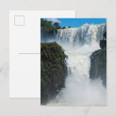 Iguazu-watervallen, Verticaal Briefkaart (Voorkant / Achterkant)