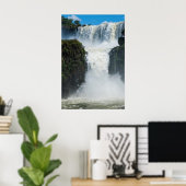 Iguazu-watervallen, Verticaal Poster (Thuiskantoor)