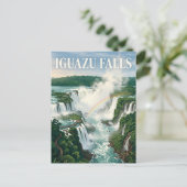 Iguazúwatervallen Briefkaart (Staand voorkant)