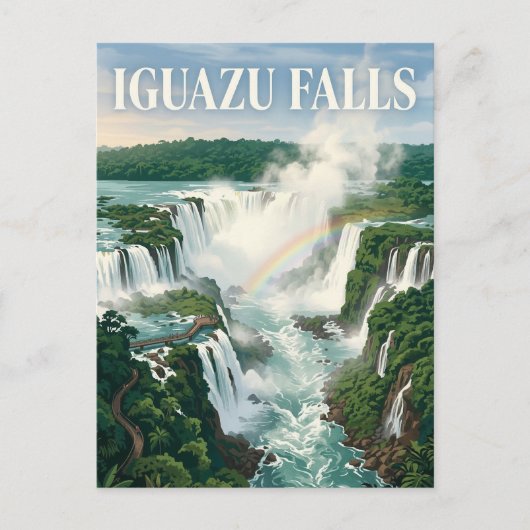 Iguazúwatervallen Briefkaart (Voorkant)