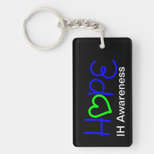IH Awareness Hope Heart Acryllic Sleutelhanger