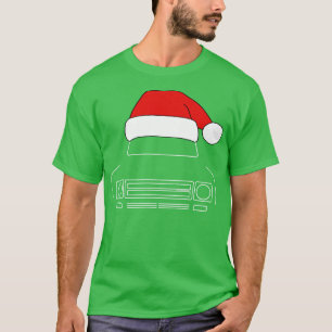 IH Scout classic truck Kerst pet editie wit T-shirt