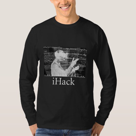 ihack longslee t-shirt (Voorkant)