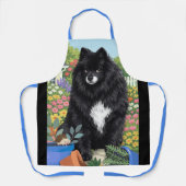 IHANA de Finse Lapphund All-Over Print Schort (Voorkant)