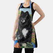 IHANA de Finse Lapphund All-Over Print Schort (Insitu)