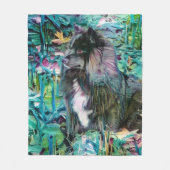 IHANA Fins Lapphund Lappy fleece deken (Voorkant)