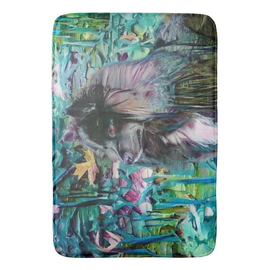 IHANA Finse Lapphund Lappy krat of badmatten (Voorkant Verticaal)