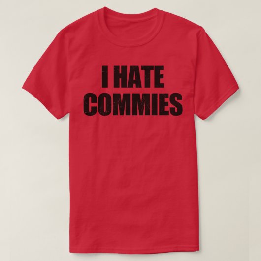 IHateCommies TShirt 1 (Design voorkant)