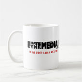 IHateTheMedia.com - Als we niet lachen, zouden we  Koffiemok (Links)