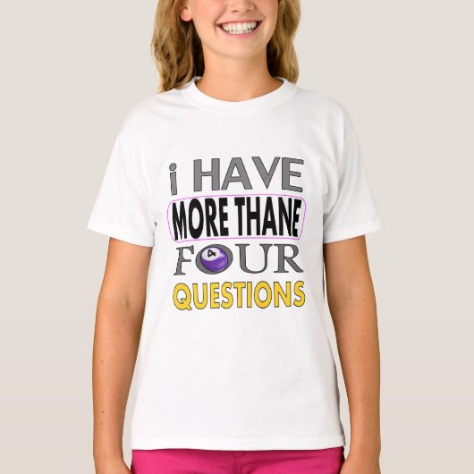 Ihave more than four ruzies t-shirt (Voorkant)