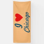 IHEART Chicago Spandoek (Verticaal)