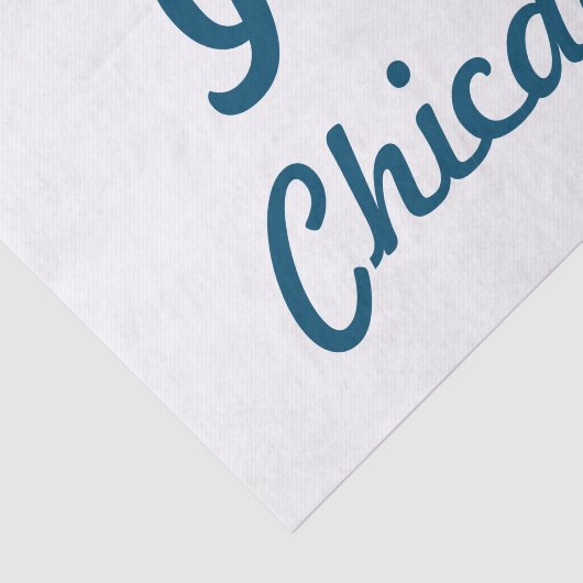 IHEART Chicago Tissuepapier (Detail)