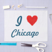 IHEART Chicago Tissuepapier (Craft)