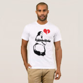 iheartthickchicks t-shirt (Voorkant volledig)