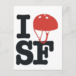 IhelmetSF-kaart Briefkaart