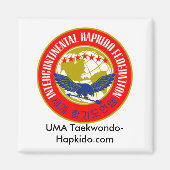 IHF Hapkido Koelkast Magnet (Voorkant)