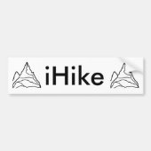 iHike Bumpersticker (Voorkant)