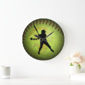 iHit Fastpitch softbal Silhouet Grote Klok (Huis)