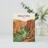 Ihlara-vallei Turkije Briefkaart (Staand voorkant)