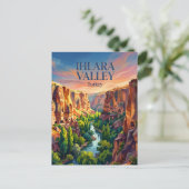 Ihlara-vallei Turkije Briefkaart (Staand voorkant)